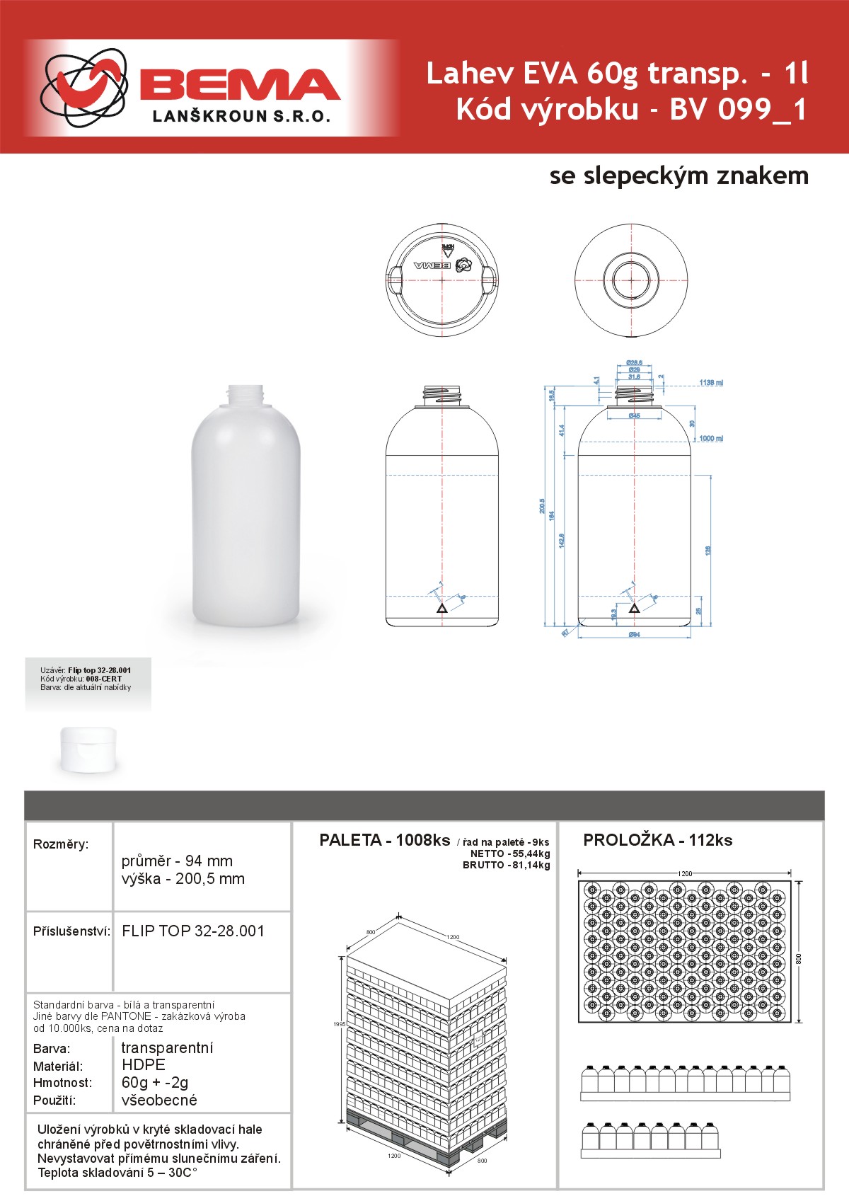 Eva-1l-transp BV099-1 22-2-2021